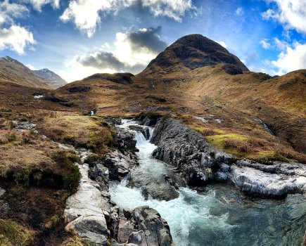 Smartphone landscape photography