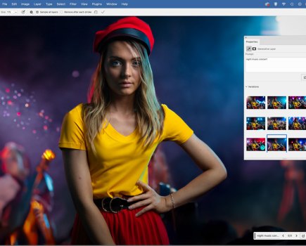 Adobe Photoshop CC 2024 AI generative fill