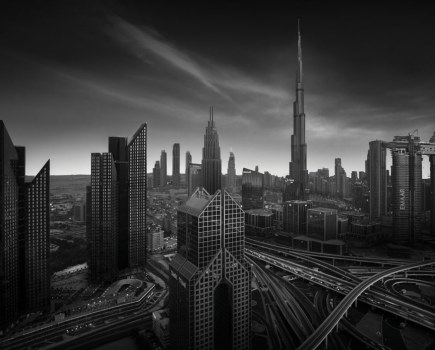 Black and white building photography, Billy Currie