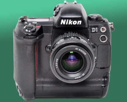 Nikon D1 DSLR. Image: AP