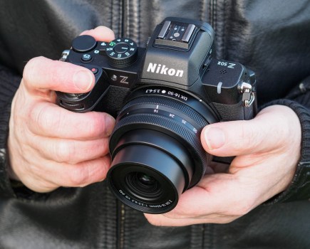 Nikon Z50II in-hand