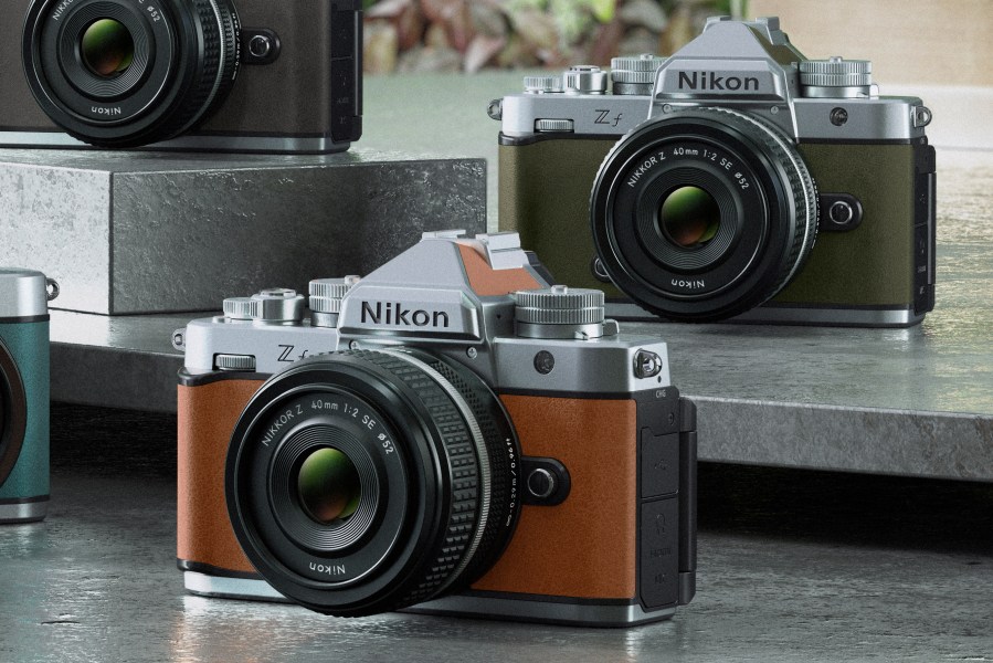 Nikon Zf introduced in silver. Image credit: Nikon