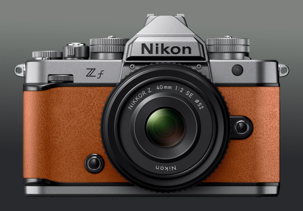 Nikon Zf silver and Cognac brown. Image: Nikon