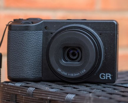 Ricoh GR IV front view