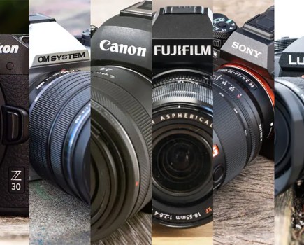 The main camera brands are now focused on mirrorless.